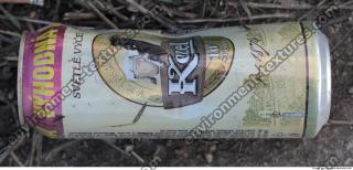 Photo Textures of Drink Can Damaged